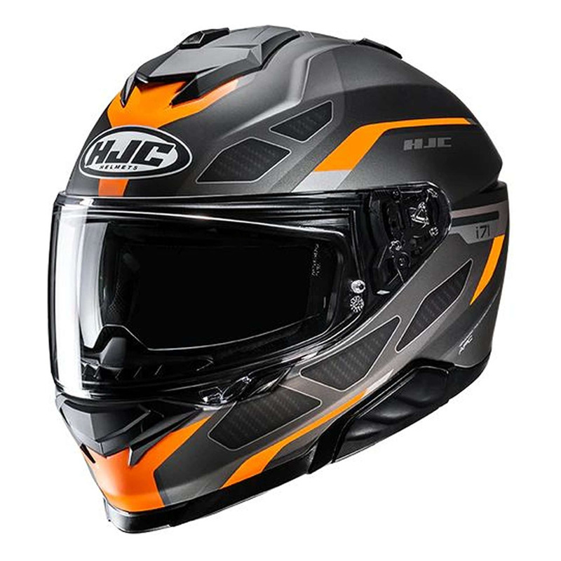 Casque intégral HJC i71 Zest MC7SF gris/orange mat