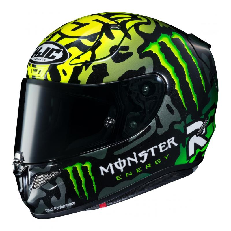 Casque intégral HJC RPHA 11 Crutchlow special 1 MC4H vert/jaune- S
