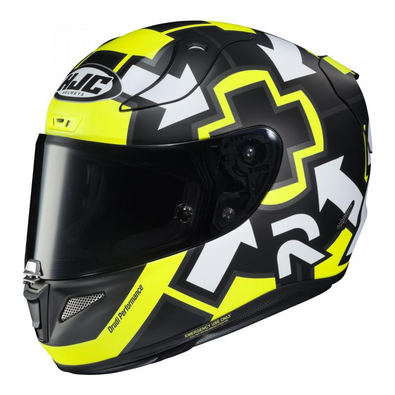 Casque intégral HJC RPHA 11 Iannone Replica 1 MC4HSF noir/jaune fluo/