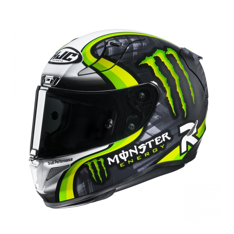 Casque intégral HJC RPHA 11 Réplica Crutchlow Streamline MC4H vert/