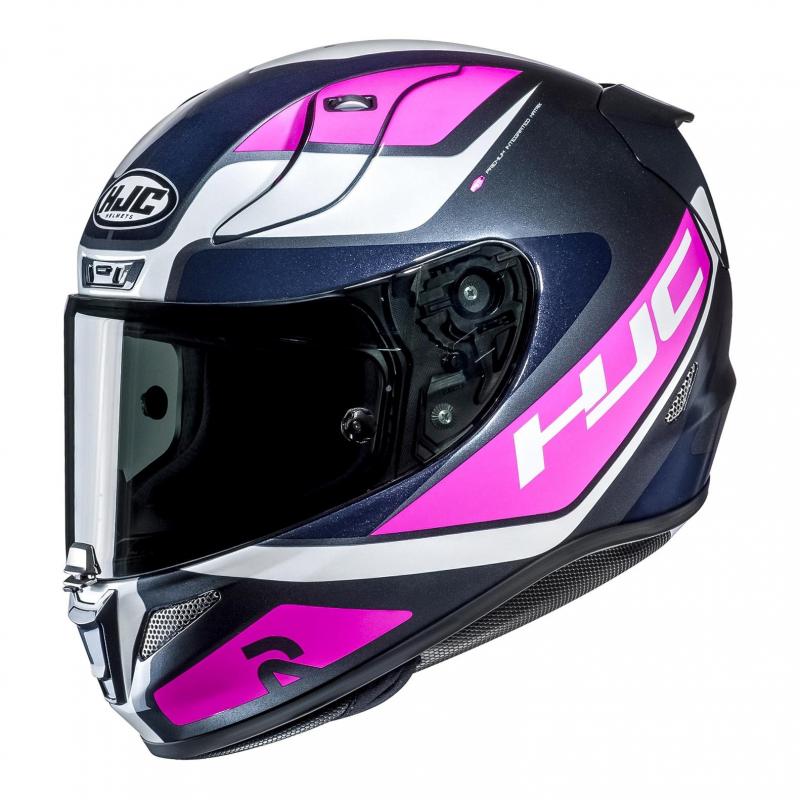 Casque intégral HJC RPHA 11 Scona noir/blanc/rose- XXS