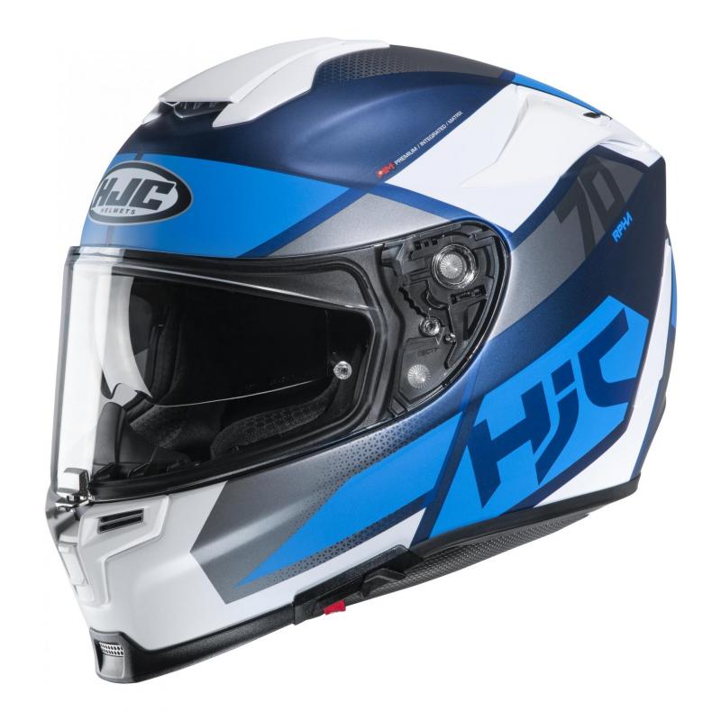 Casque intégral HJC RPHA 70 Debby MC2SF bleu/gris/blanc- XS