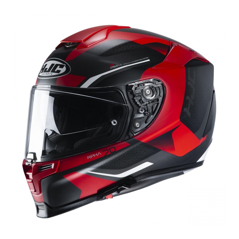 Casque intégral HJC RPHA 70 Kosis MC1SF rouge/noir- 2XS