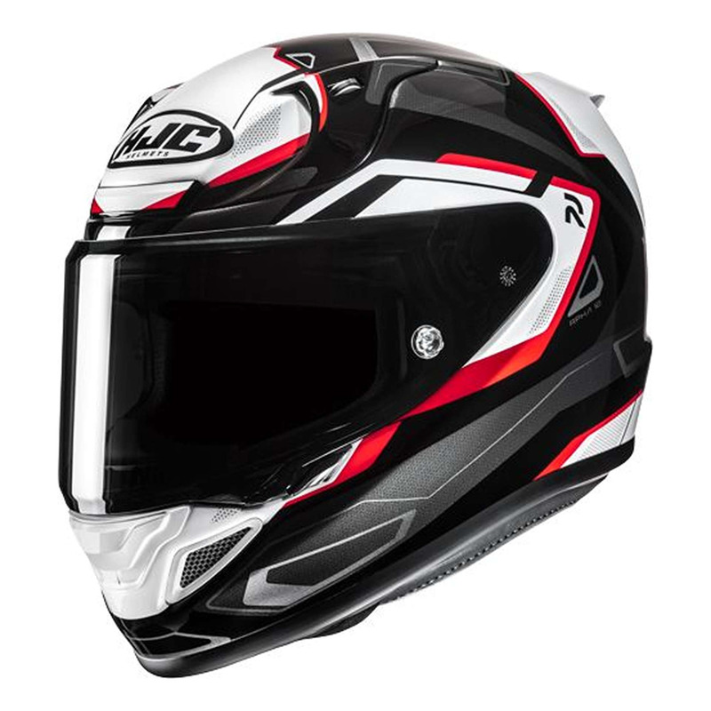 Casque intégral HJC RPHA12 Brels MC1 noir/blanc/rouge brillant