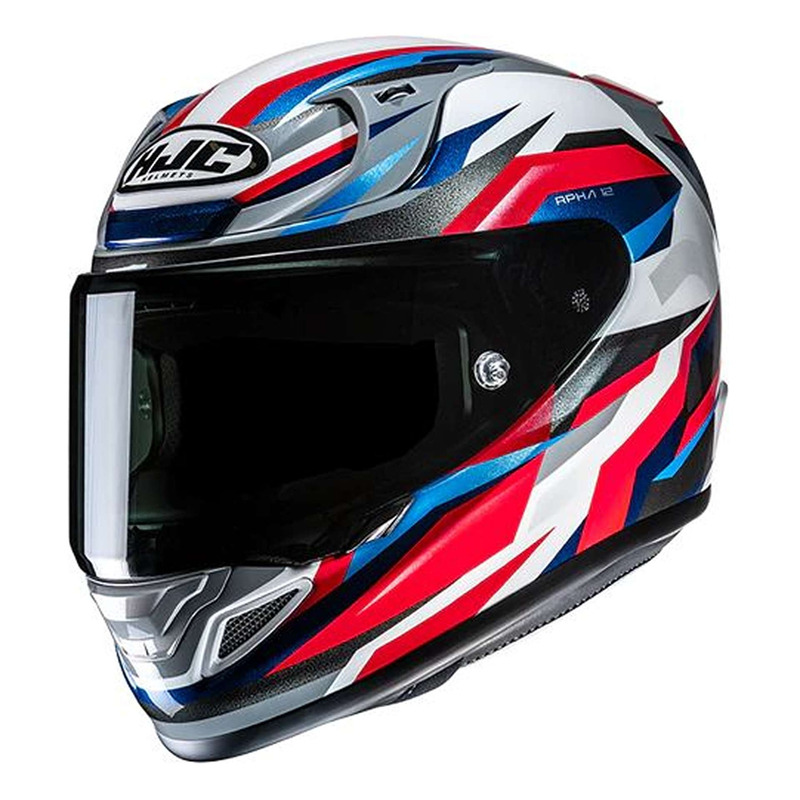 Casque intÃ©gral HJC RPHA12 Dravix MC3H bleu/blanc/rouge brillant- M