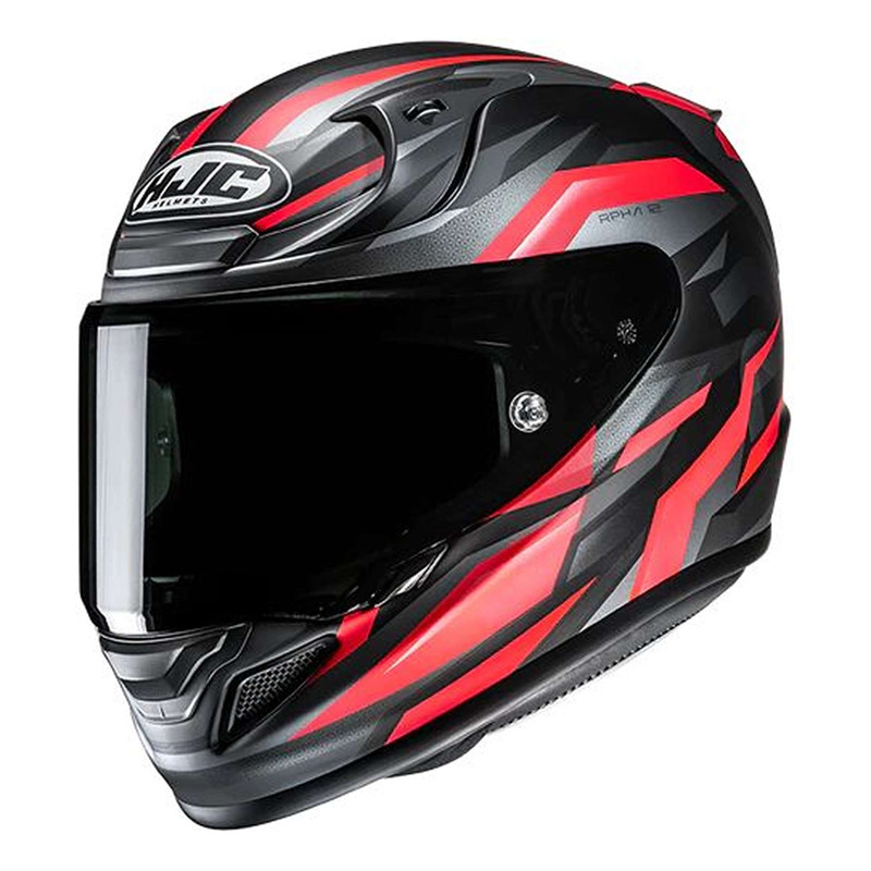 Casque intÃ©gral HJC RPHA12 Dravix MC3H gris/rouge/blanc mat- XS