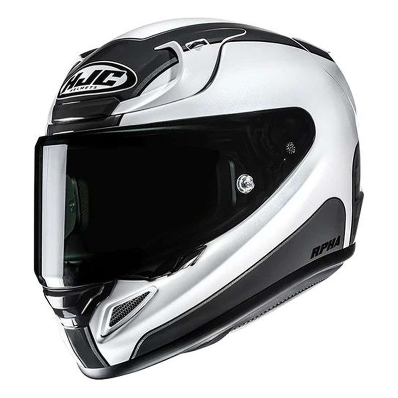 Casque intégral HJC RPHA12 Respon MC5 blanc/gris brillant