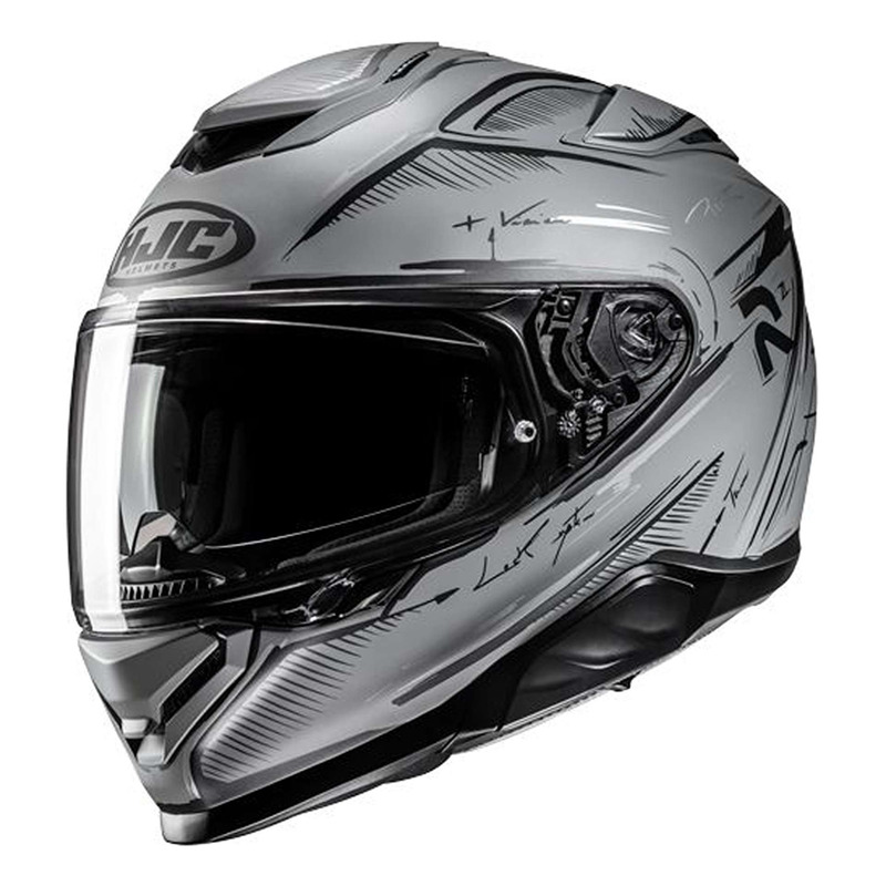 Casque intégral HJC RPHA71 Teth MC5 gris/noir mat