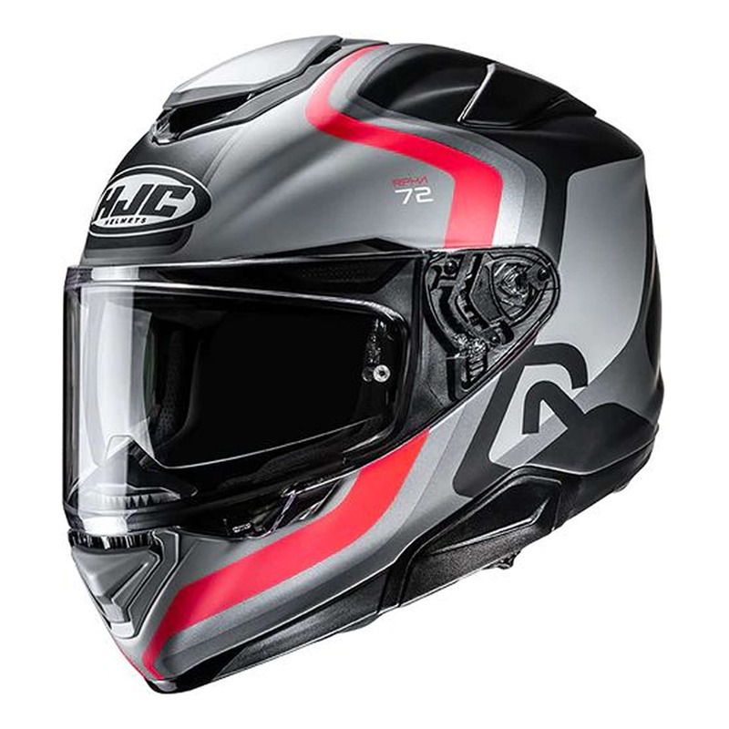 Casque intÃ©gral HJC RPHA72 Ernem MC1SF noir/gris/rouge mat- XS