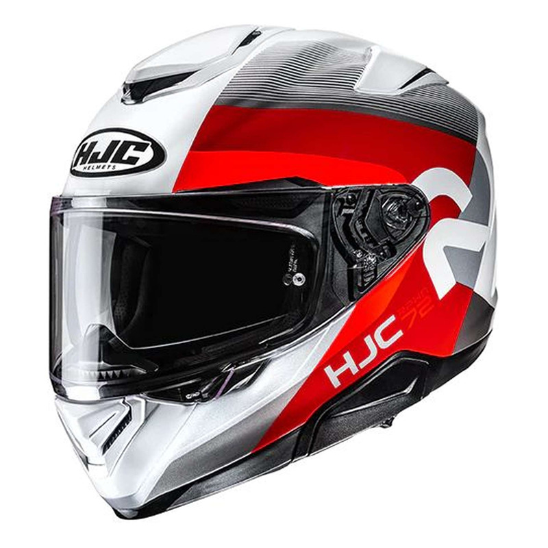 Casque intÃ©gral HJC RPHA72 Phyta MC1 blanc/gris/rouge brillant- XS