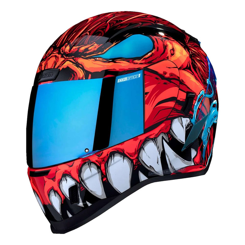 Casque intÃ©gral Icon Airformâ ¢ Manikâ  RR MIPSÂ® rouge/blanc/noir br