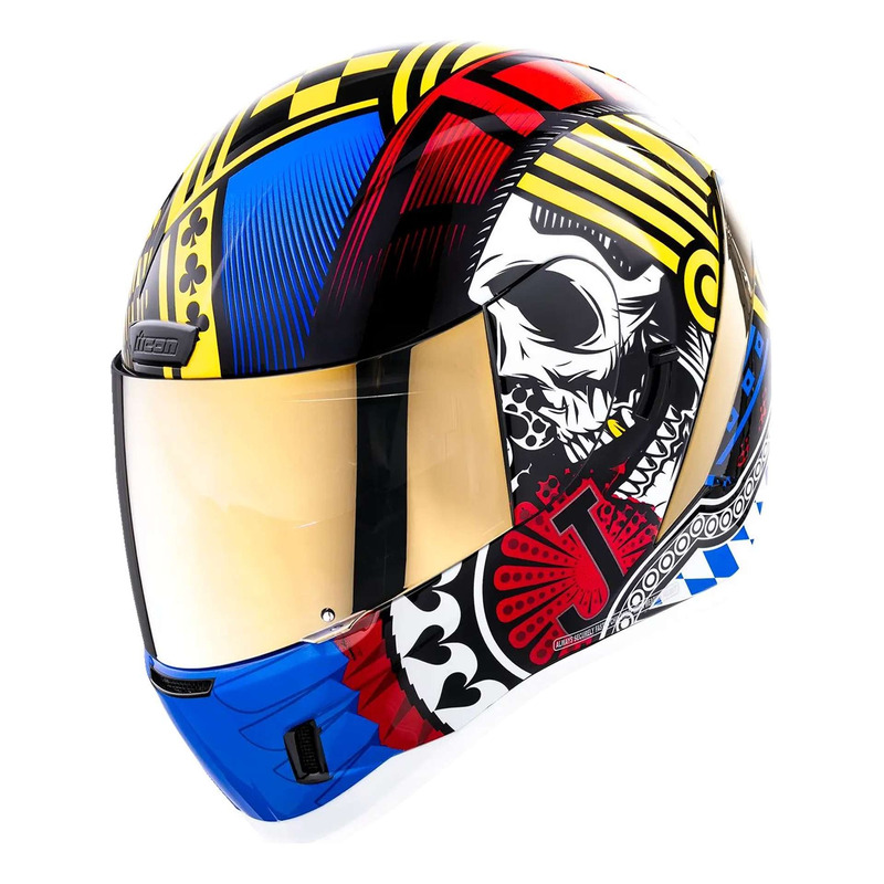 Casque intÃ©gral Icon Airformâ ¢ MIPSÂ® Lucky Lid 5 brillant- M