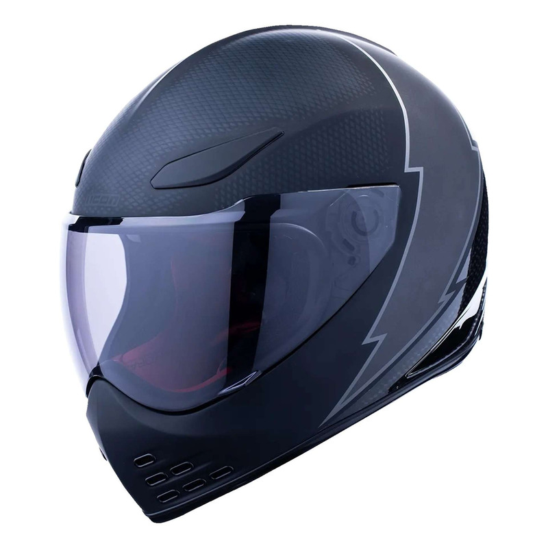 Casque intégral Icon Domain™ Slabtown noir brillant