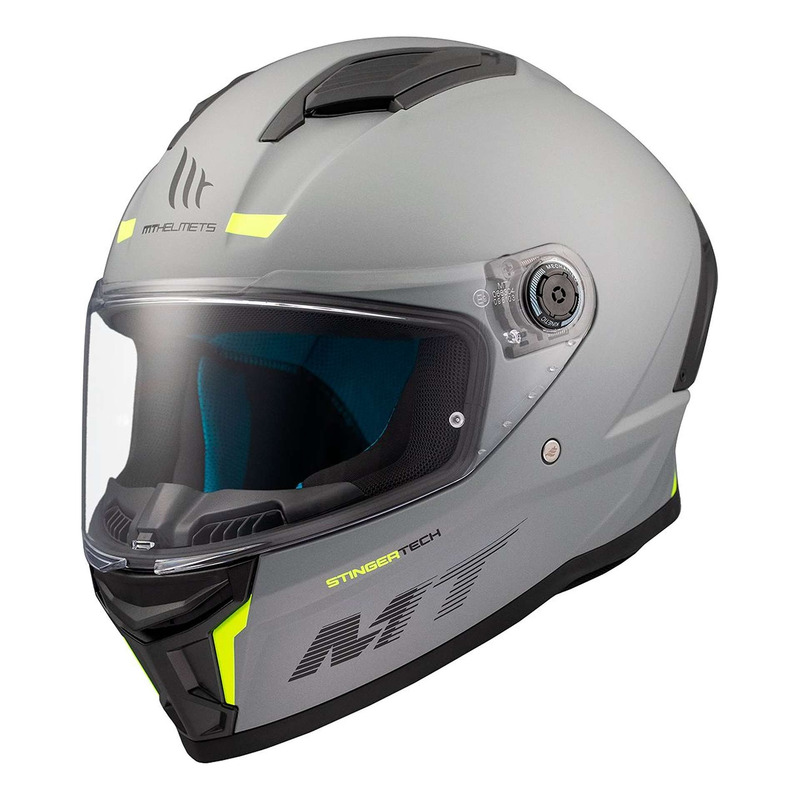 Casque intÃÂ©gral MT Helmets Stinger 2 Solid gloss grey