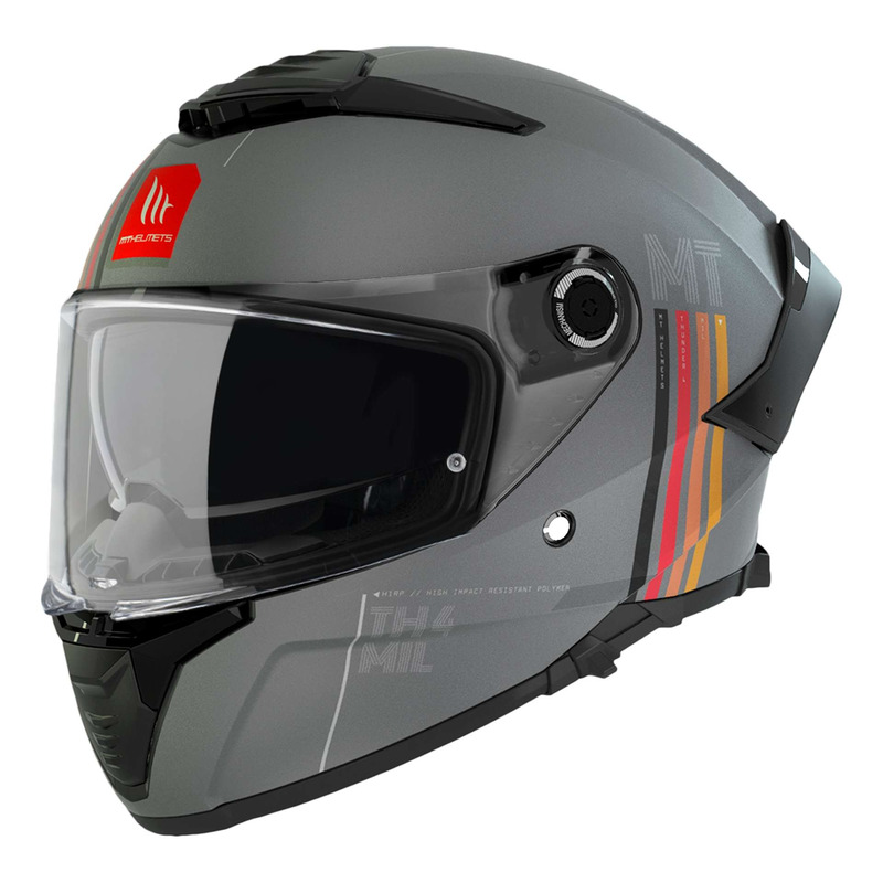 Casque intégral MT Helmets Thunder 4 SV MIL C2 gris mat