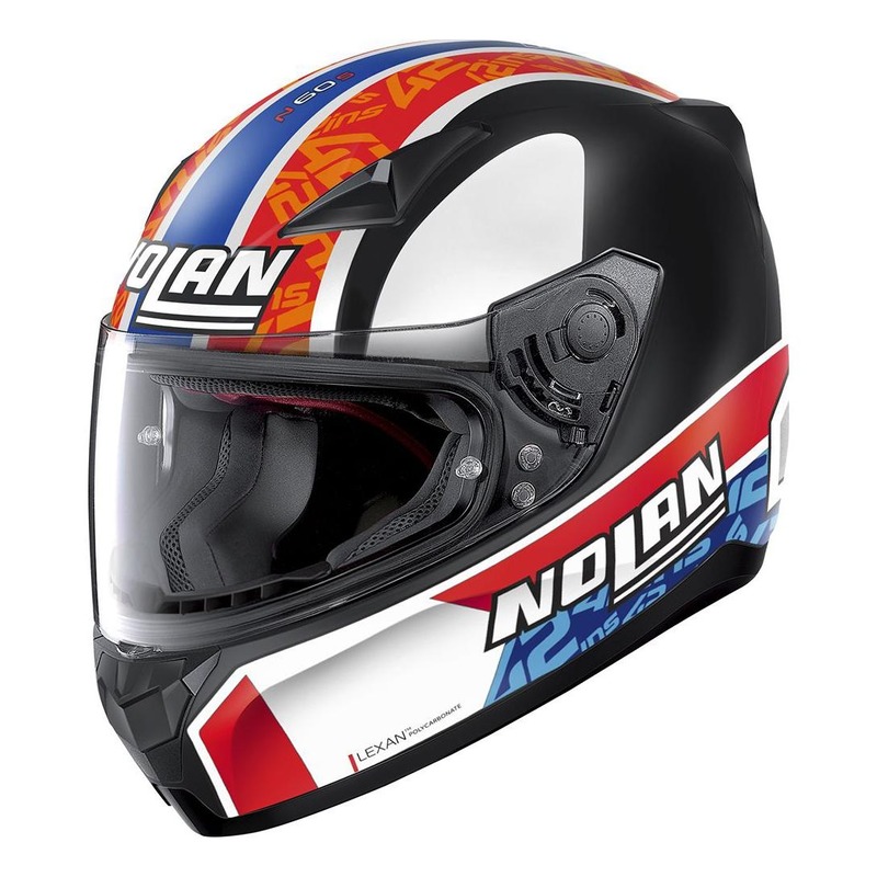 Casque intégral Nolan N60-5 Gemini Réplica A.Rins bleu/blanc/rouge-