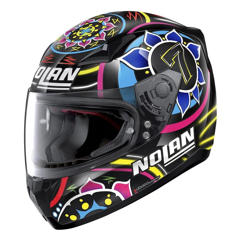 Casque intégral Nolan N60-5 Gemini Réplica C.Davies multicolor (colo
