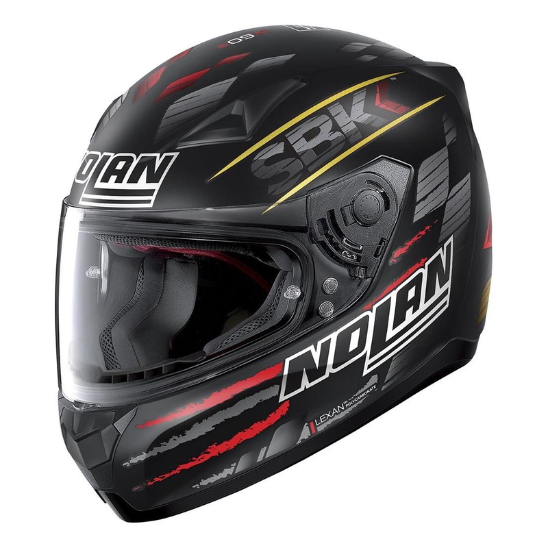 Casque intégral Nolan N60-5 SBK Mat noir- 2XS