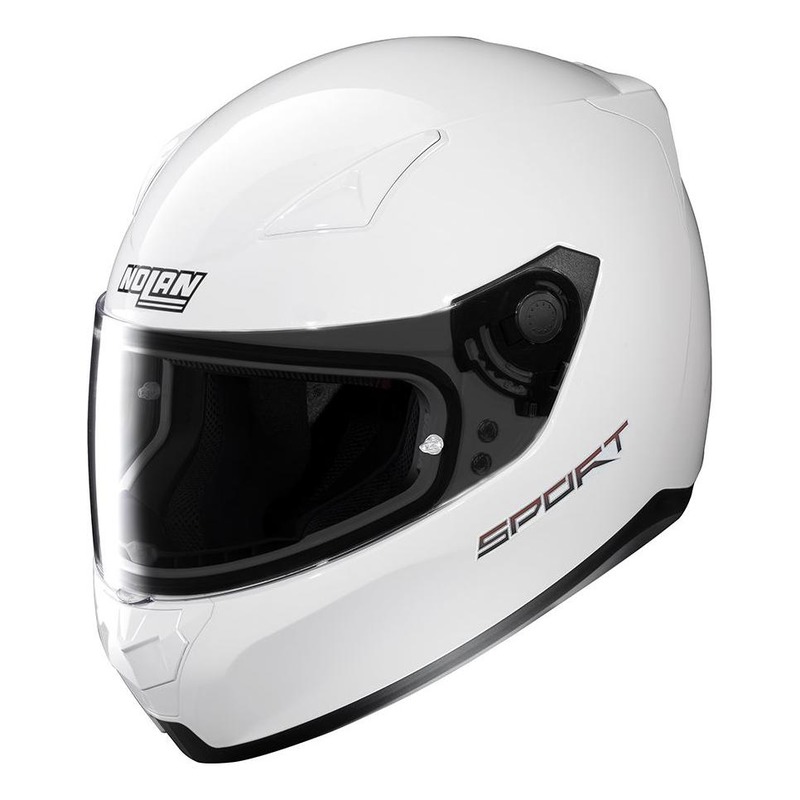 Casque intégral Nolan N60-5 Sport Métal blanc- 2XS