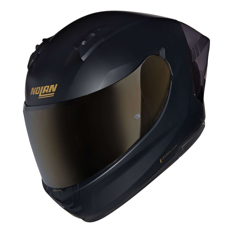 Casque intégral Nolan N60-6 Sport Aureo 331 noir/or mat