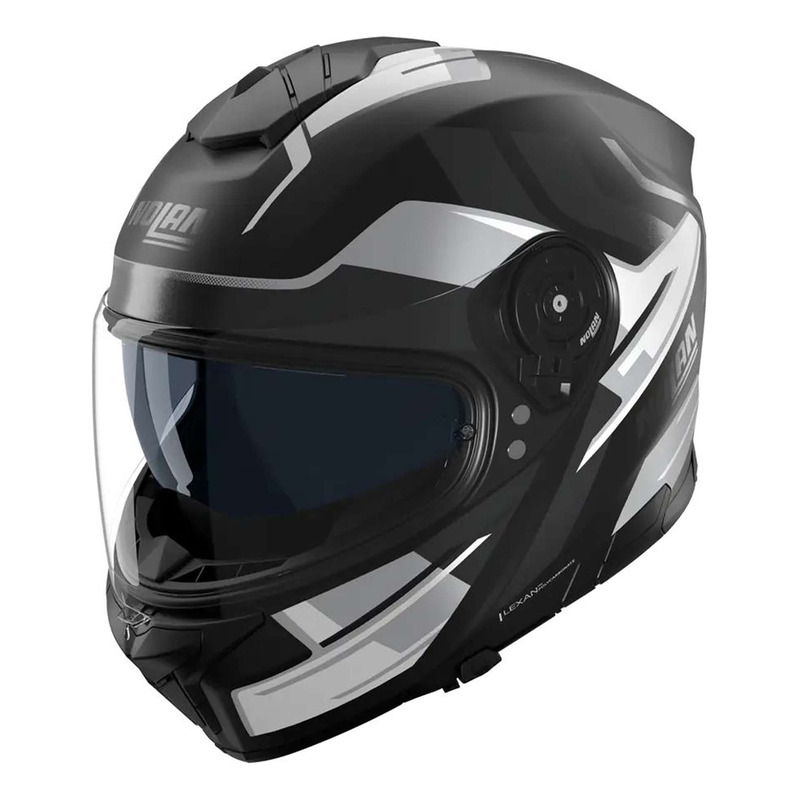 Casque intÃ©gral Nolan N80-8 Trittico 359 noir/blanc/anthracite mat- M