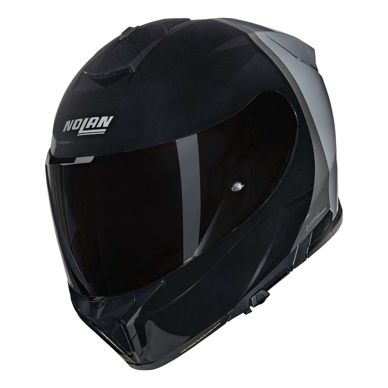 Casque intégral Nolan N80-8 Verniciatura Speciale 343 noir/gris brillant