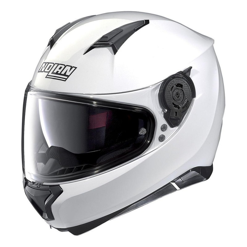 Casque intégral Nolan N87 Plus Special N-Com Pure white- 2XS