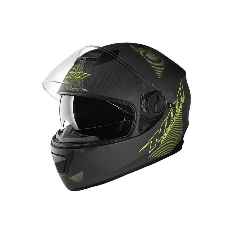 Casque intégral Nox N301 FLUOLINE noir- XS