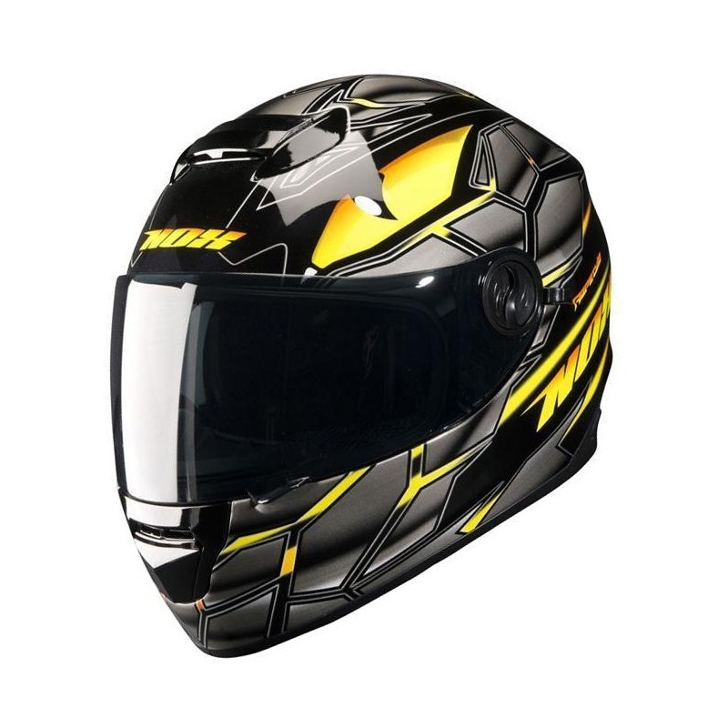 Casque intégral Nox N301 REPSTYLE jaune- XS