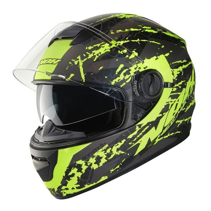 Casque intégral Nox N301 SCRATCH noir- XS