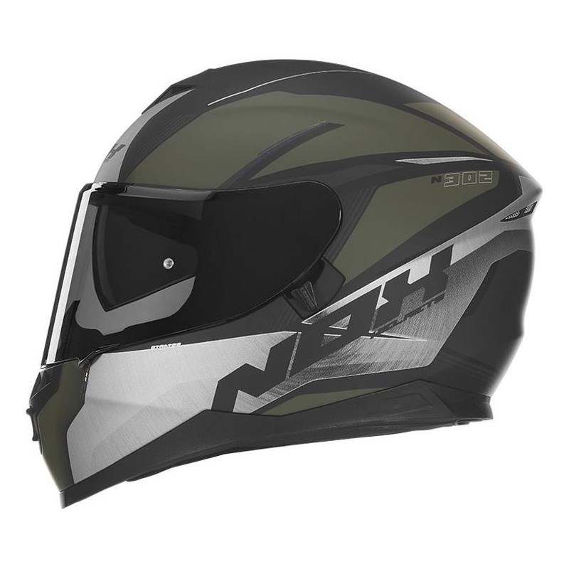 Casque intégral Nox N302 Strabus kaki- XS