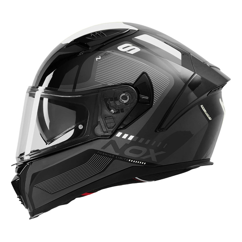 Casque intégral Nox N402 Mentor noir/blanc
