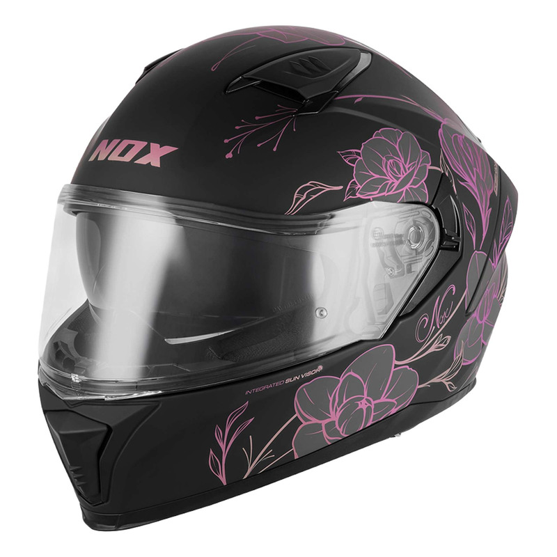 Casque intégral Nox N402 Spring rose