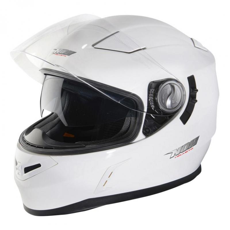 Casque intégral Nox N917 blanc brillant- L