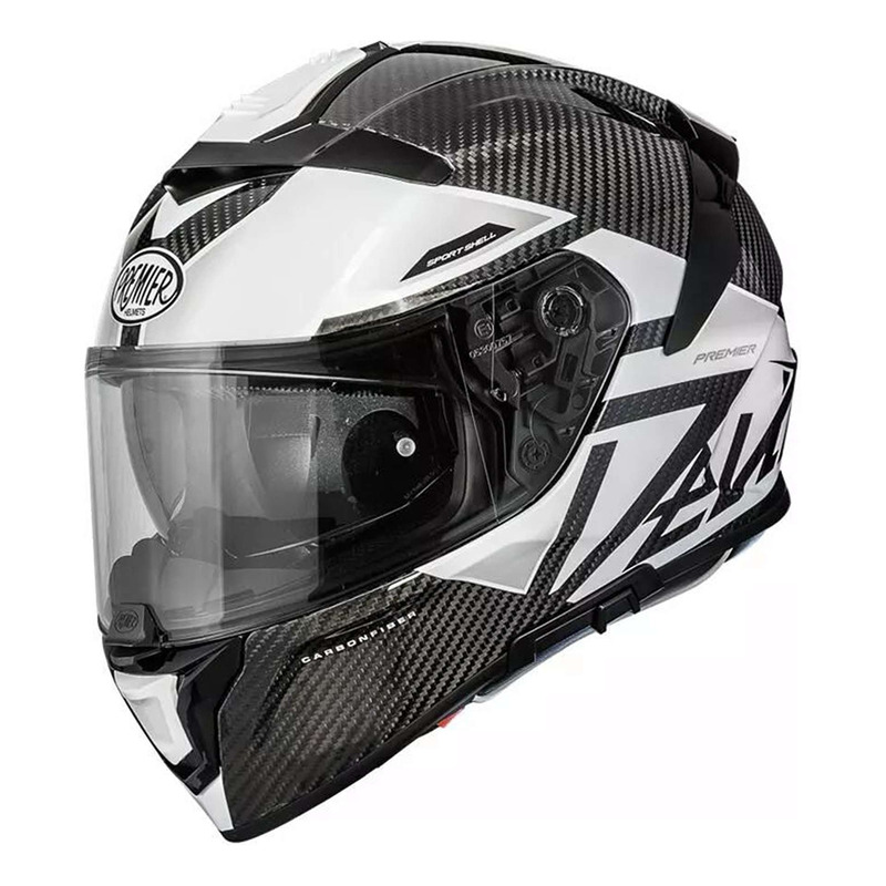 Casque intÃ©gral Premier Devil Carbon MN 8 BM- XS