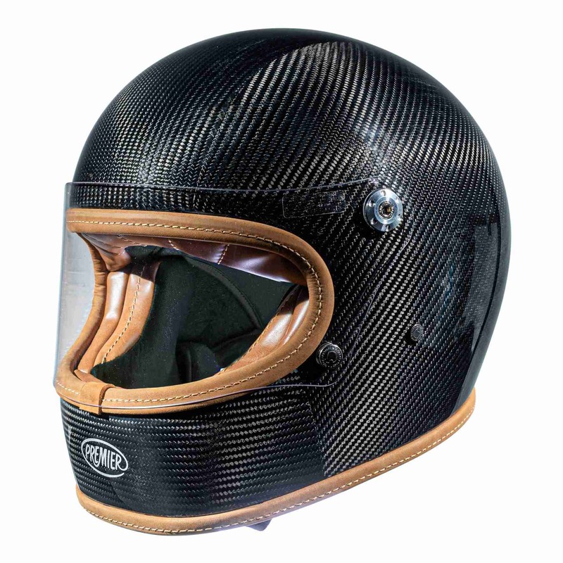 Casque intégral Premier Trophy Platinum carbon 54 anniversary edition