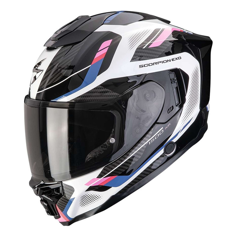 Casque intégral Scorpion Exo-1500 Air Sleek blanc/noir/rose