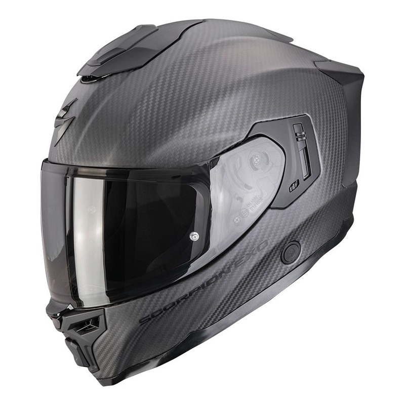 Casque intégral Scorpion Exo-1500 Carbon Air Solid noir mat