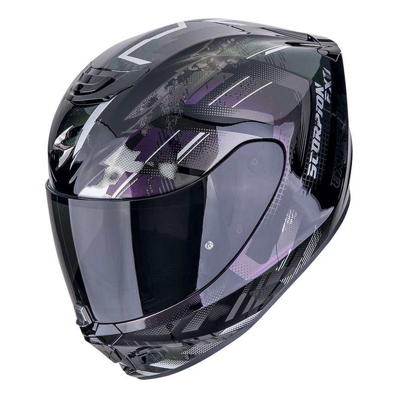 Casque intégral Scorpion Exo-391 Clutter black/chameleon