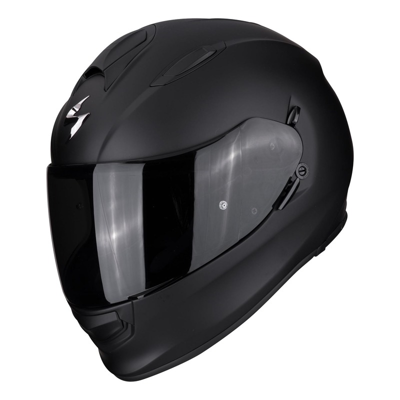 Casque intégral Scorpion EXO-491 Solid noir mat (ECE 22-06)- 2XS