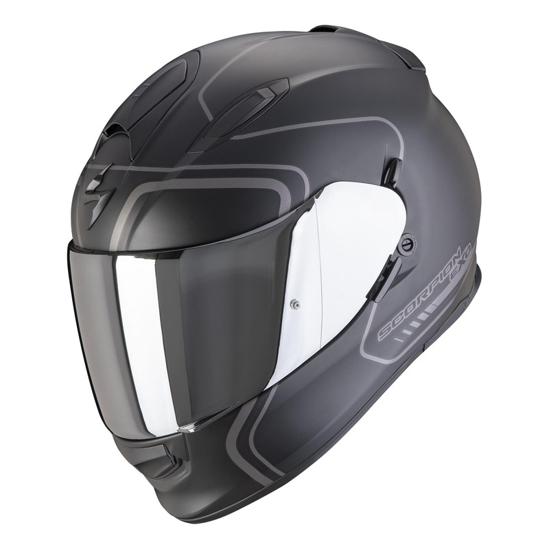 Casque intégral Scorpion EXO-491 West noir/argent mat (ECE 22-06)- XS