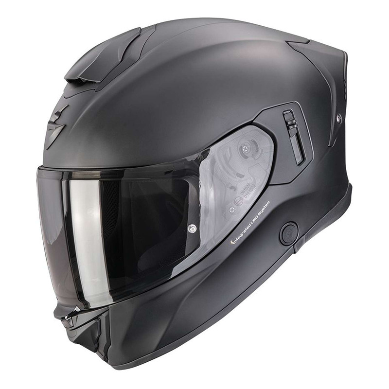 Casque intégral Scorpion Exo-530i Air Solid noir mat