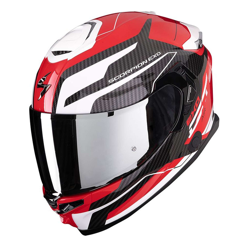 Casque intégral Scorpion EXO-GT SP Air Flex rouge/blanc