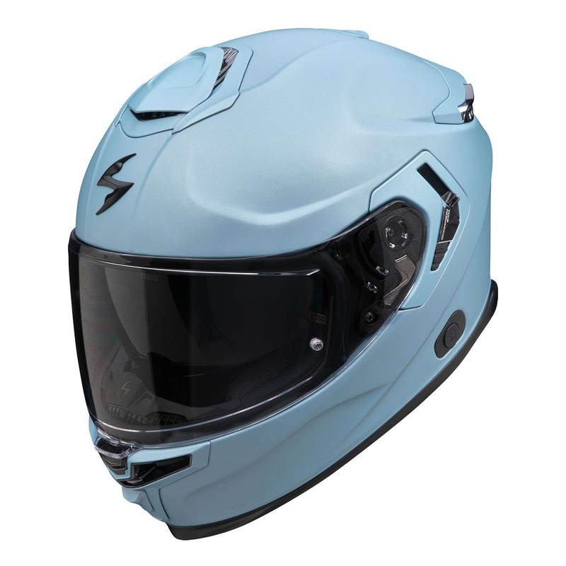 Casque intégral Scorpion Exo-GT SP Air Solid celestial bleu mat