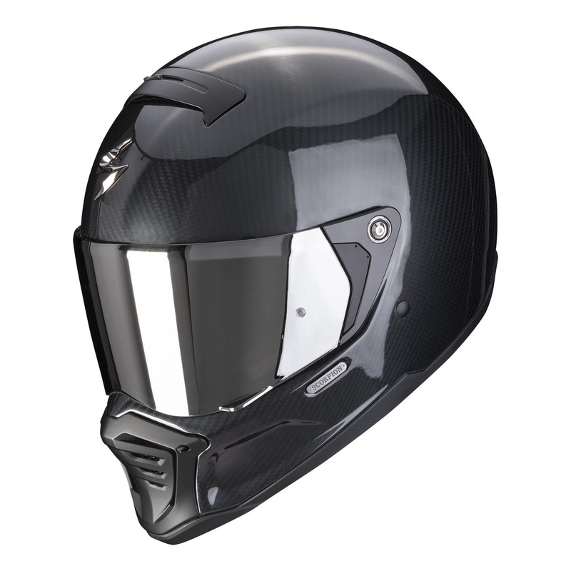 Casque intégral Scorpion EXO-HX1 Carbon SE Solid noir (ECE 22-06)- XS