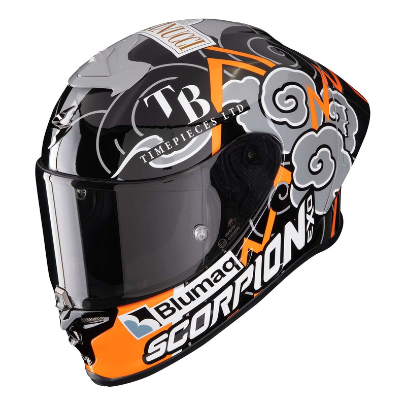 Casque intégral Scorpion Exo-R1 Evi Air FIM Racing#1 Replica Aron 2024