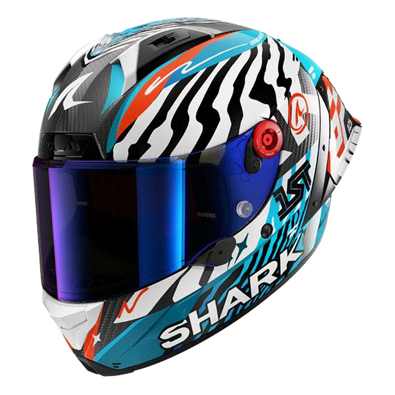 Casque intégral Shark Aeron-GP FIM Racing #2 Speed-Fancy carbon/white/blue