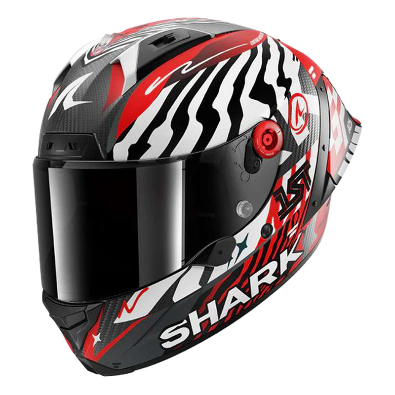 Casque intégral Shark Aeron-GP FIM Racing #2 Speed-Fancy carbon/white/red mat