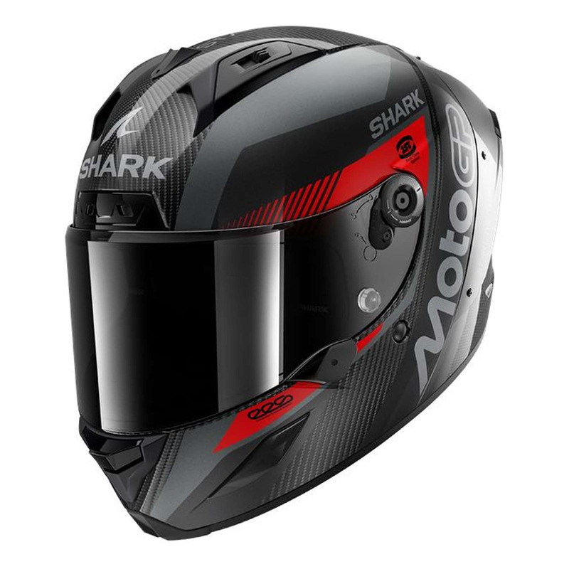 Casque intégral Shark Aeron Moto GP carbon/anthracite/red