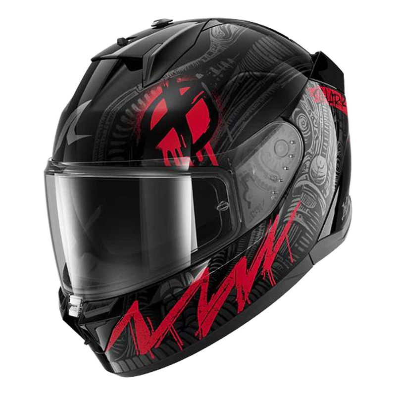 Casque intégral Shark D-Skwal 3 Shiever black/anthracite/red